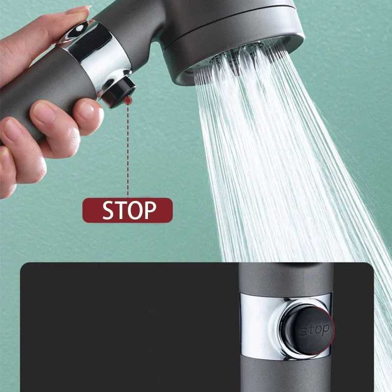 3 Modes Shower High Pressure Shower Portable Filter Rainfall Faucet Tap Bathro Bath He Innovative Accessories Y251103
