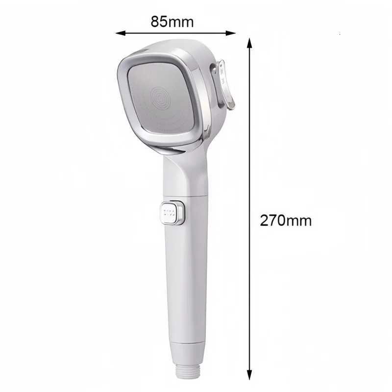 4 Modes High Pressure Shower s Water Saving Shower Adjustable One-Key Stop Water Massage Sprayer Bathro Accessories Y251103