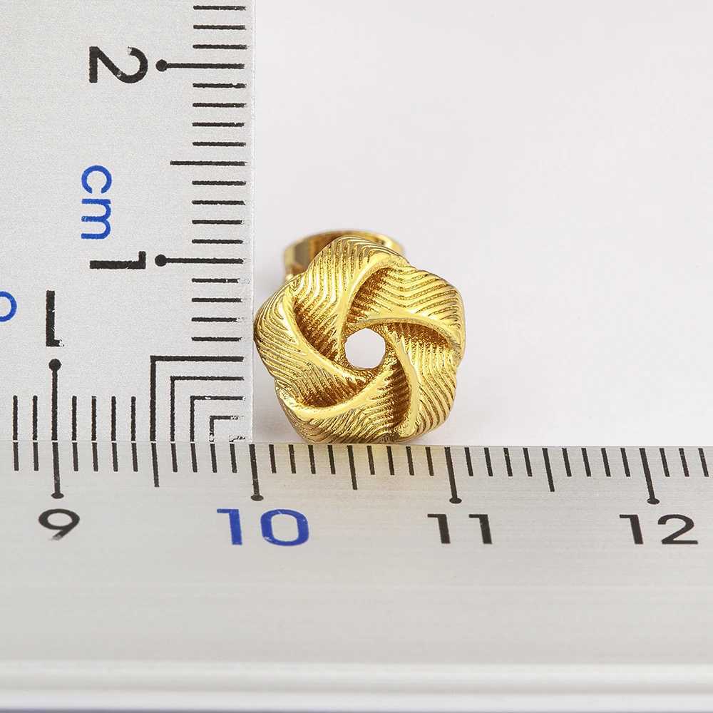 Nidin New Trendy Flower Hollow Design Charm Earrings For Women Elegant Aesthetic Ear Jewelry Accessories Fine Gifts C251103