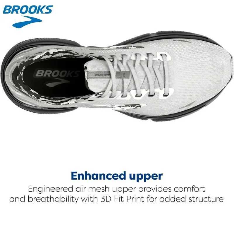 Brooks Womens Ghost 15 Neutral Running hot Shoes Women Men Long-Distance Road Sport Training Casual SneakersC250403