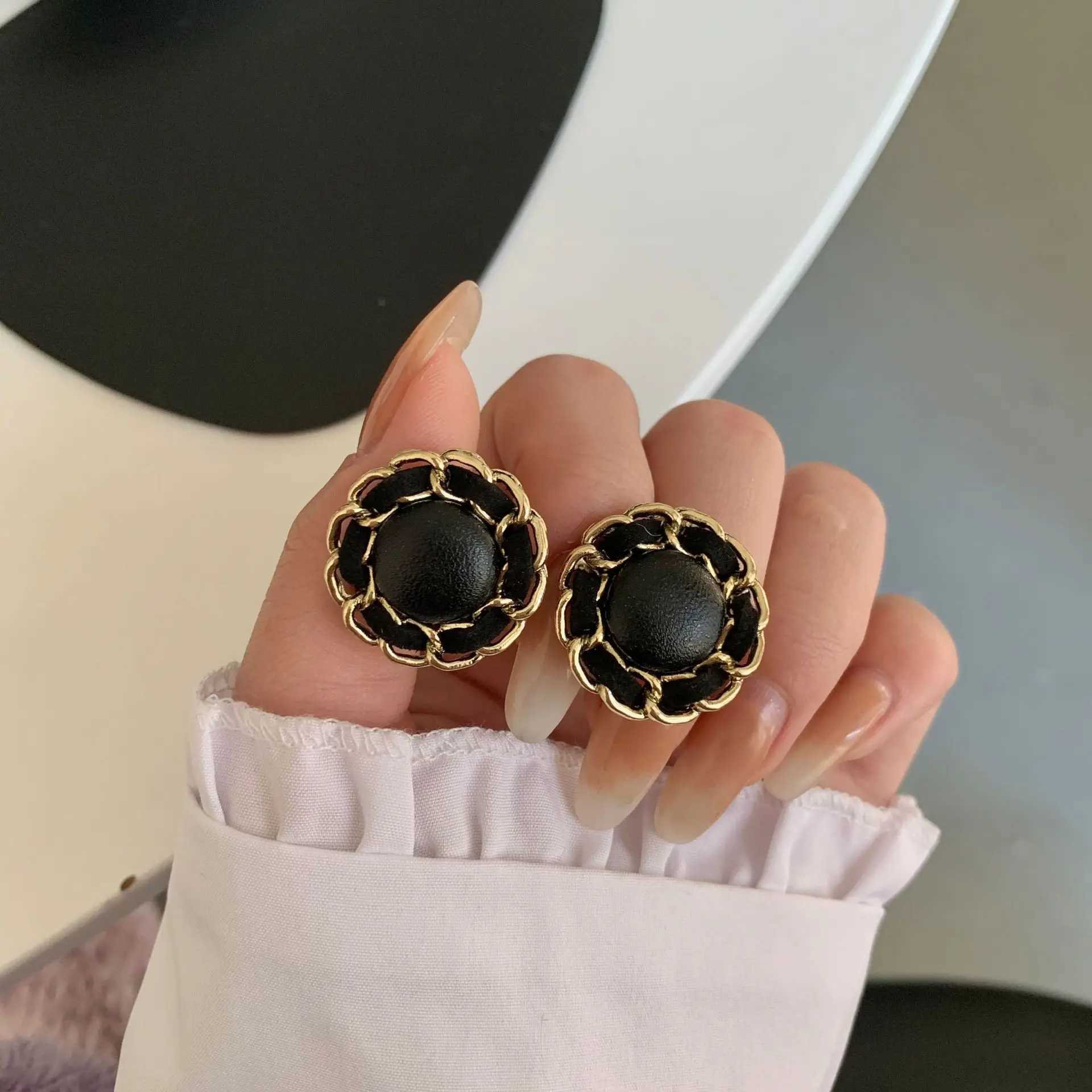 Luxury Pearl Earrings korean Vintage Chain Earrings Women jewelry C251103