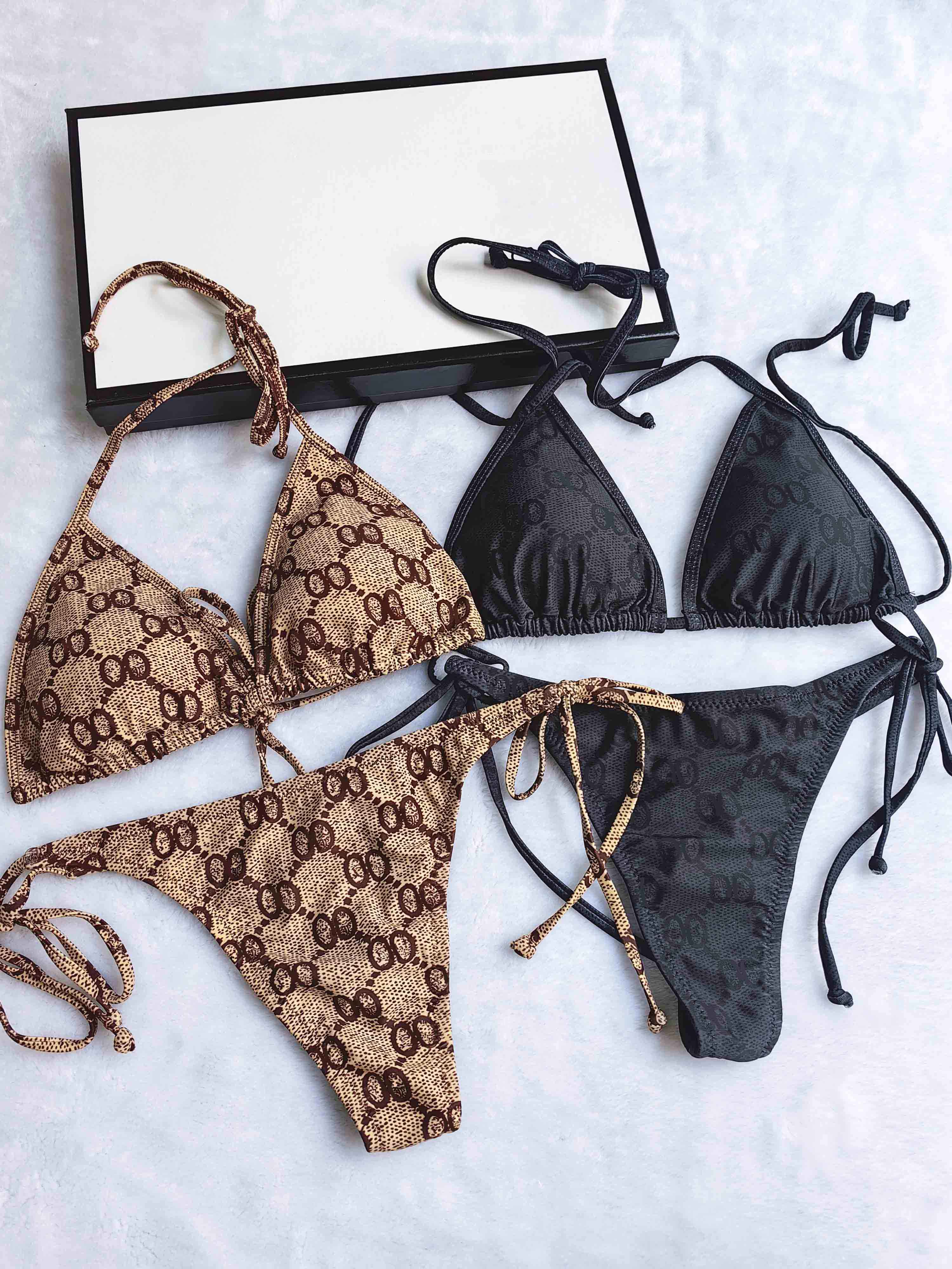 Sexy Womens Designers Bikinis Sets Clear Strap Shape Swimsuits Ladies Bathing Suits Swim Wear Beach Woman Swimwears Biquini Mixed Luxury brands swimwear