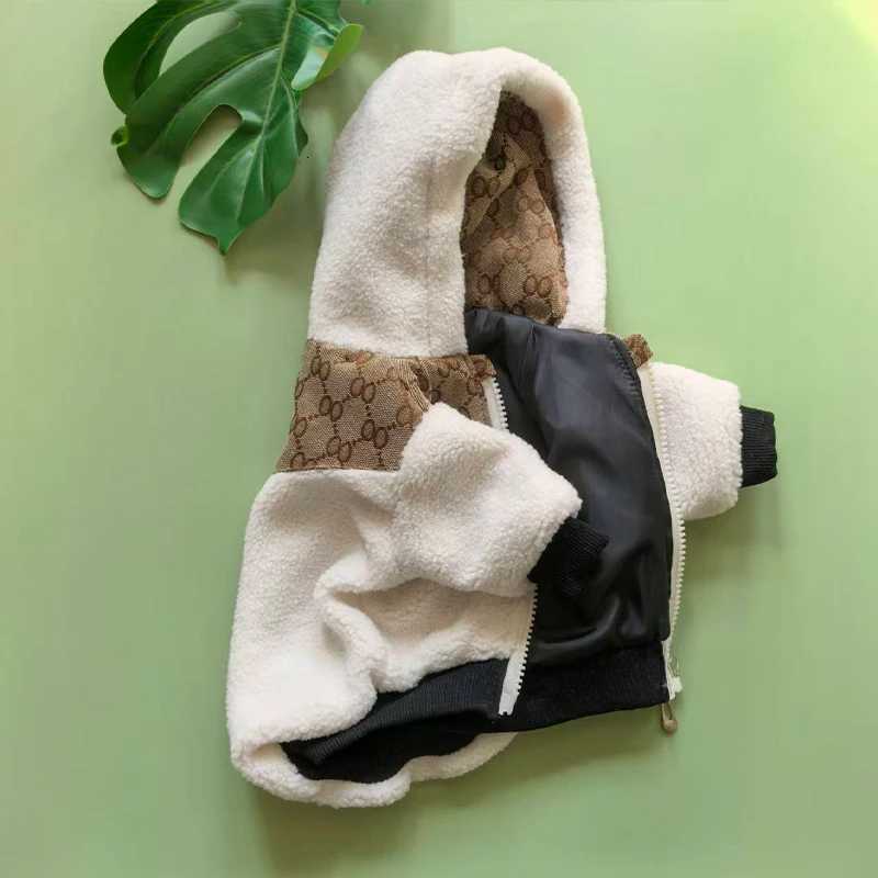 Autumn Winter Designer Luxury Pet Furry Coat Puppy Thick Warm Jacket Yorkiepoodle Small And Medium Sized Dogs Bitches ClothesXJ251103