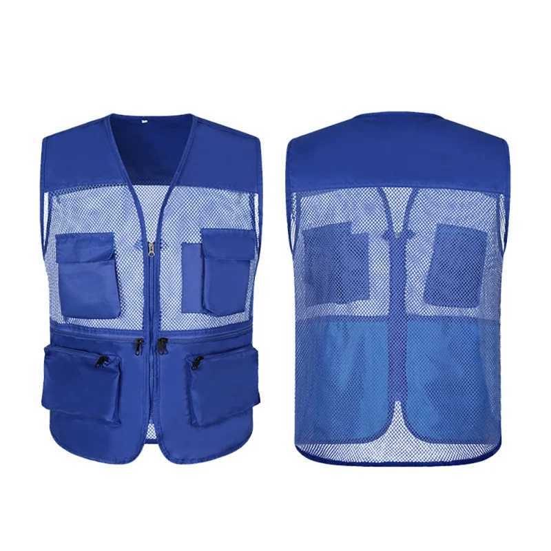 Outdoor Fishing Vests Quick Dry Breathable Multi Pocket Mesh Jackets Hiking Vest Army green fish Vest X250403