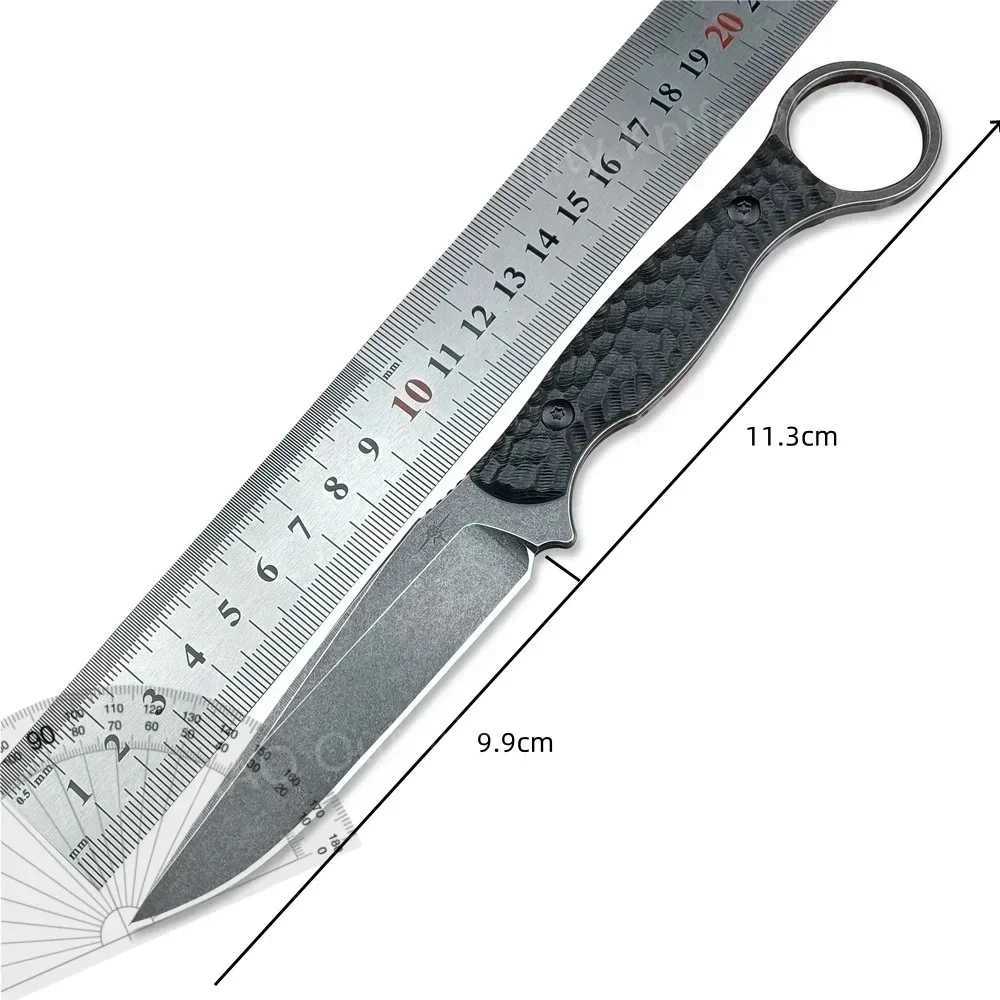 Fixed blade knife Toor Anaconda 8Cr13Mov steel G10 handle with pink ring and Kydex shell outdoor military survival knife toolT250402
