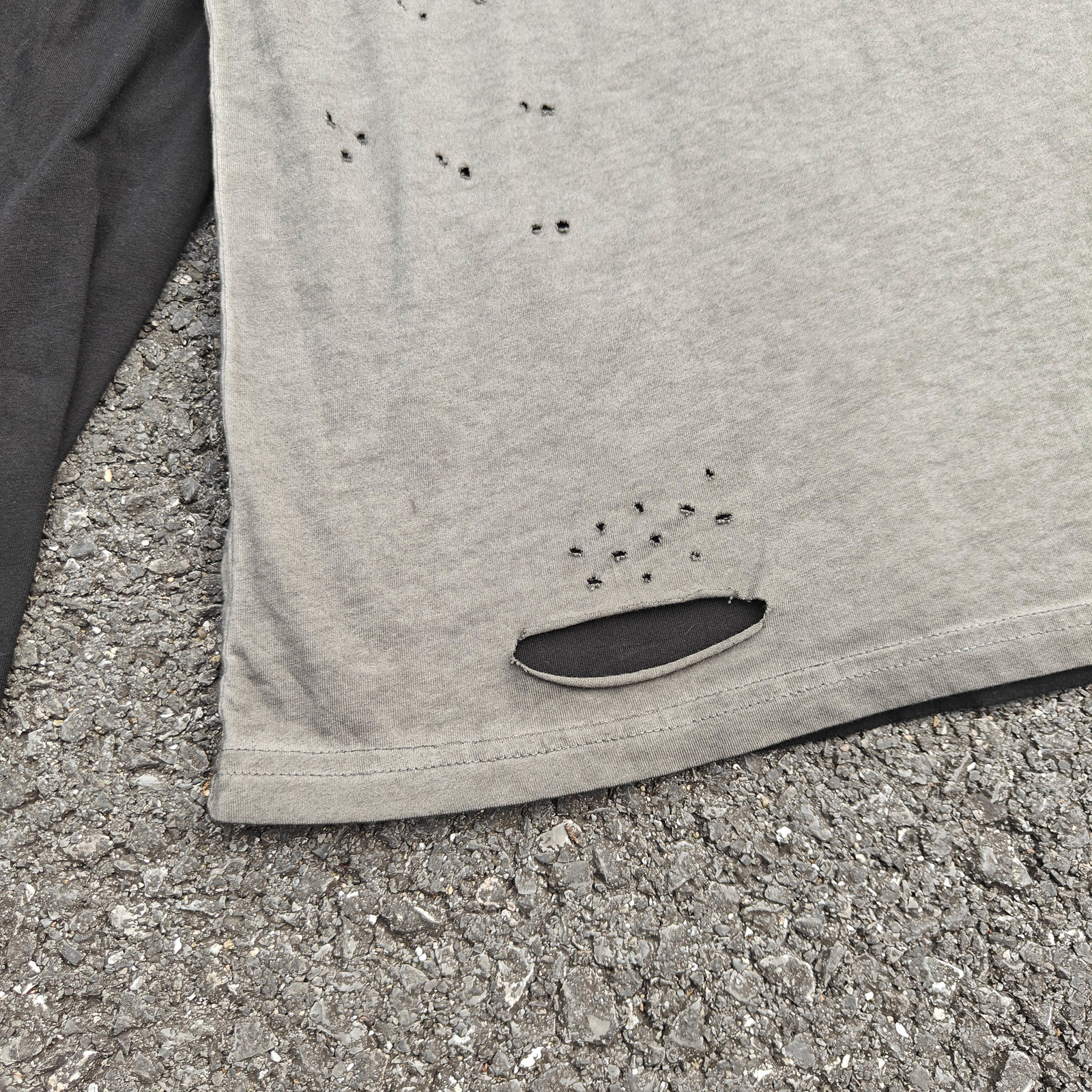 Punk Hip hop fashion long sleeve combination hoodie printed jumper for men Y2k Harajuku Goth Streetwear loose sweatshirt 250113