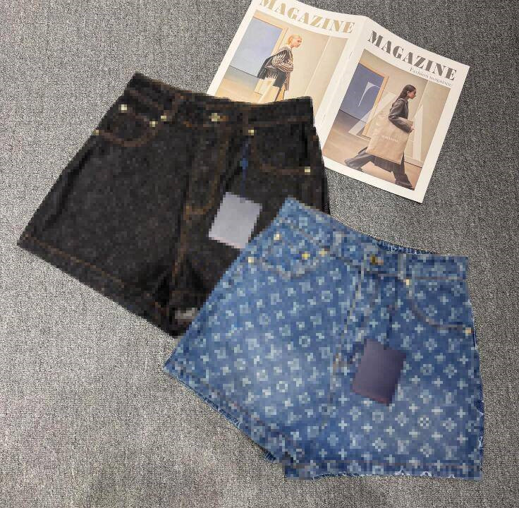 high waist designer women summer brand jeans short denim shorts woman clothing CH262