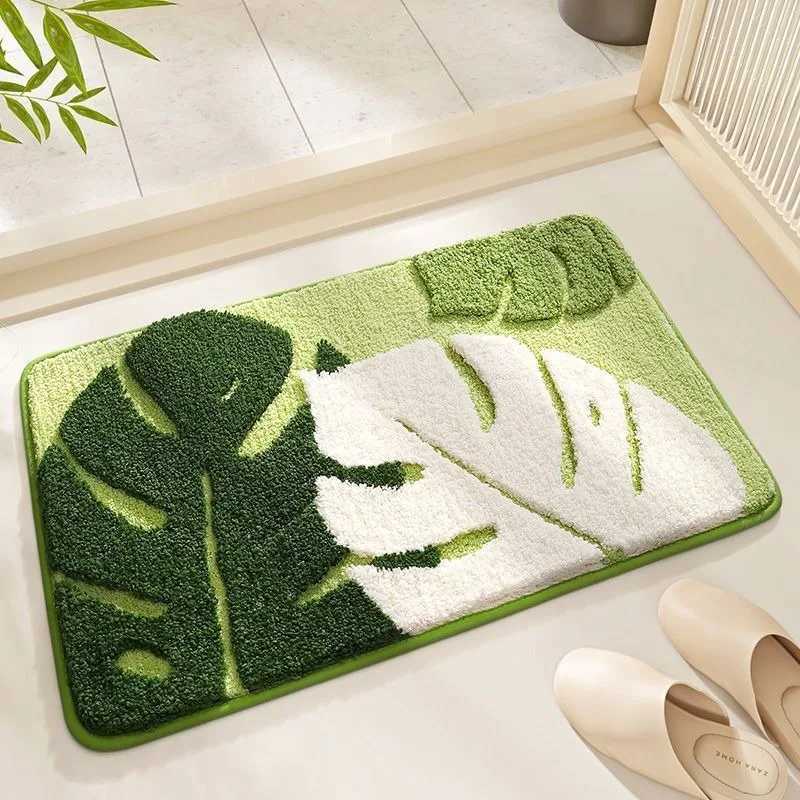 New imitation cashmere floor mat bathroom thickened absorbent non-slip carpet C251103