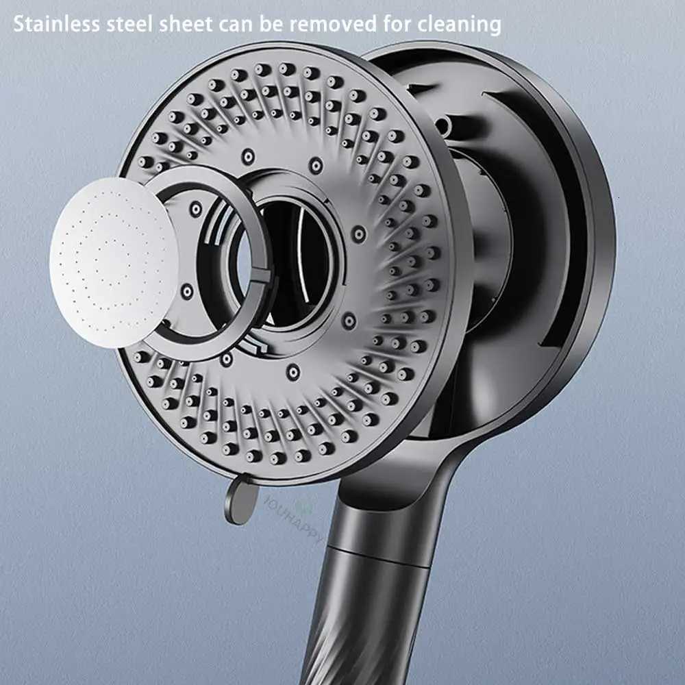 High Pressure Shower with Filter Handheld 5 Speed Water Outlet Shower Large Flow Shower for Bathro Accessories Y251103