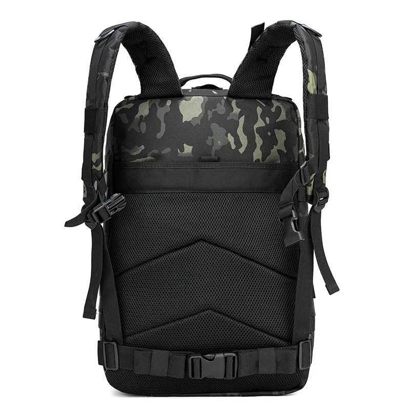 LHI 45L Men Hiking Backpack Tactical Hunting Treeking Travel Camping Bug Out Bag Outdoor EDC Survival Military RucksackC250402