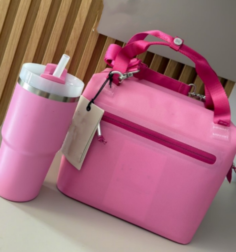 US Stock All Day Julienne Mini Soft Cooler Box 10 Can Carry-All For 40Oz Cup With Match Tumblers Crossbody Bag With Phone Lunch Boxes