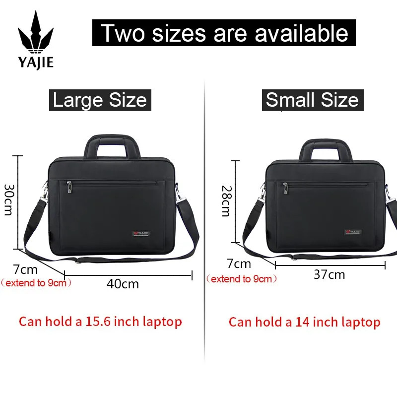 Large Capacity Briefcase Bag Men Business 14 inch 156 Laptop Shoulder Bags Canvas Handbags Notebook Messenger y251110