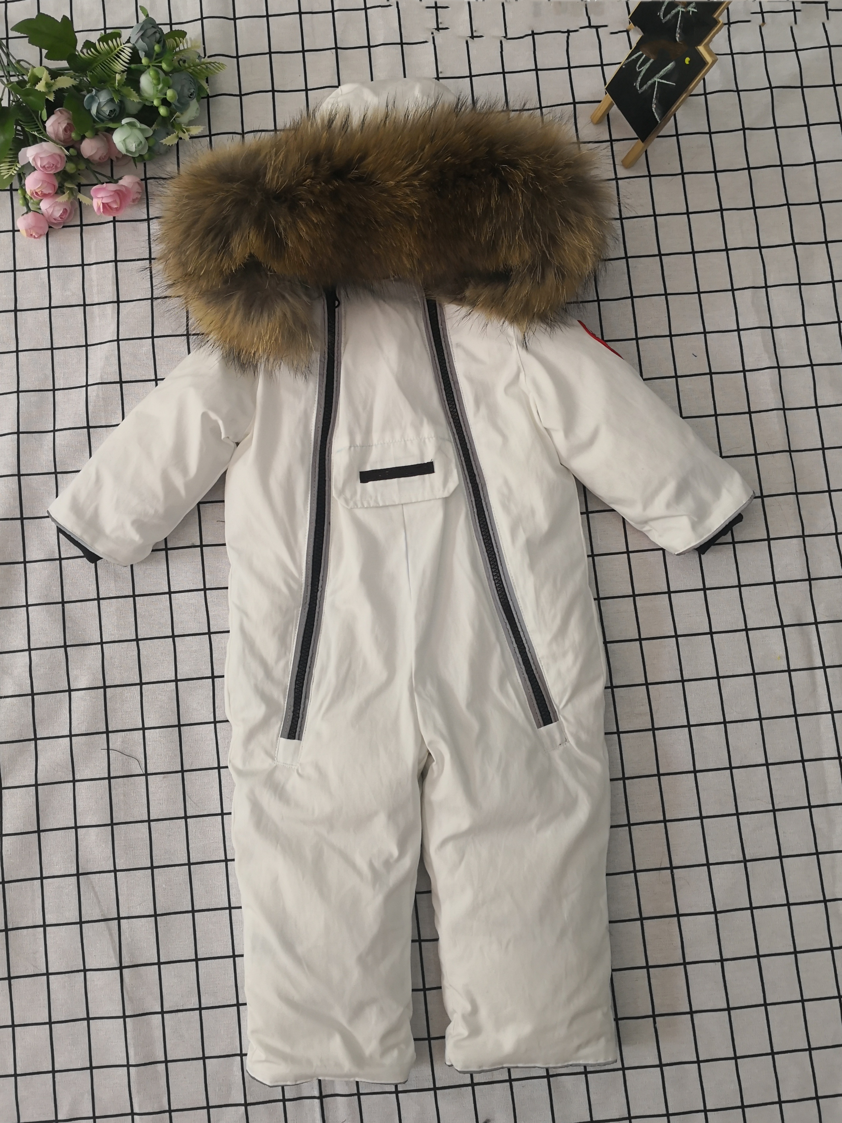 Monograms Down jacket children's clothing winter high-quality warm down jacket boys' coat thickened waterproof snow jacket girls' clothing coat baby coat