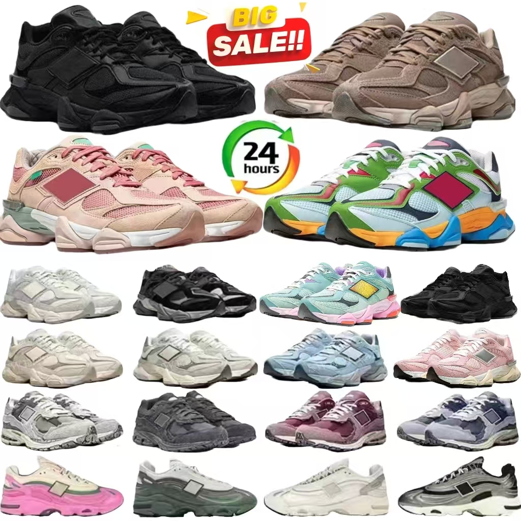 Sneakers 9060 Designer Shoes For Men women Daily Outfit Running Shoes Leather Mesh Triple Black White Grey Blue Pink Green Light Trainers Outdoor Sneakers size 36-45