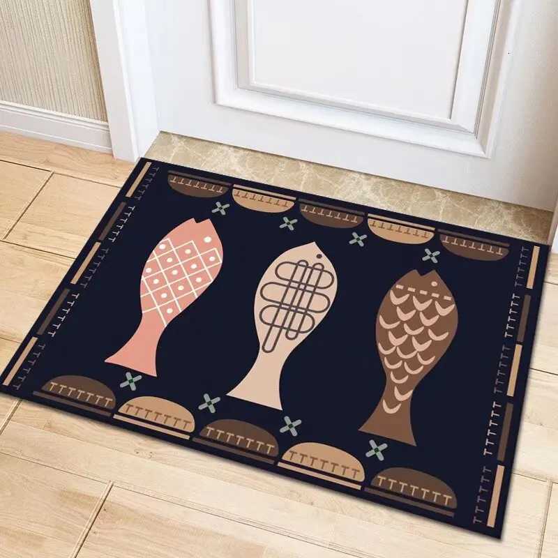 Household diatom mud floor mat bathroom floor mat quick drying absorbent mat toilet door non-slip mat carpet C251103