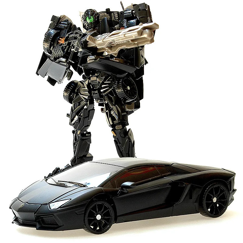 Transformation Robot Toy 4 Dark Lockdown Robot Car Figures Film Version Deformed Car Action Figure Robot Toy Birthday Gift 251029