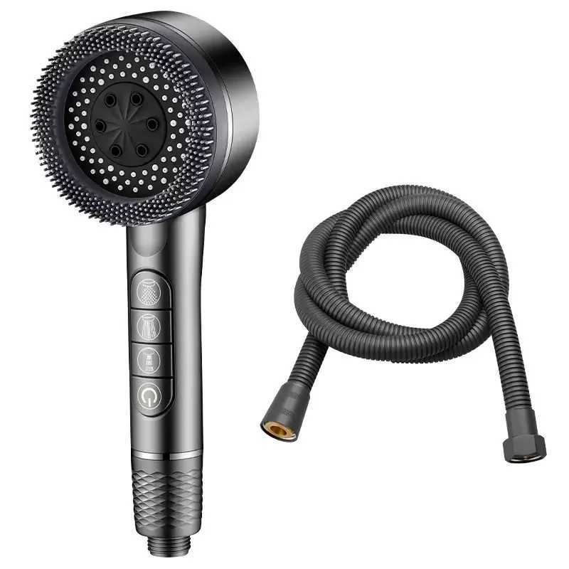 New High Pressure With Filter Water Saving 4 Modes Shower s Adjustable Water Massage Sprayer He Bathro Accessories Y251103