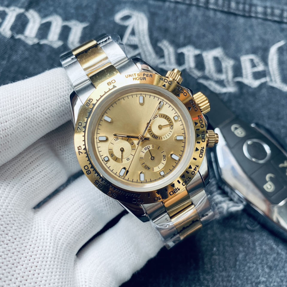 Mens Luxury Watch high quality AAA Quality 40mm Automatic Mechanical Movement Sapphire Glass Waterproof Watch Men Designer Fashion Luxury Simple Business Watch