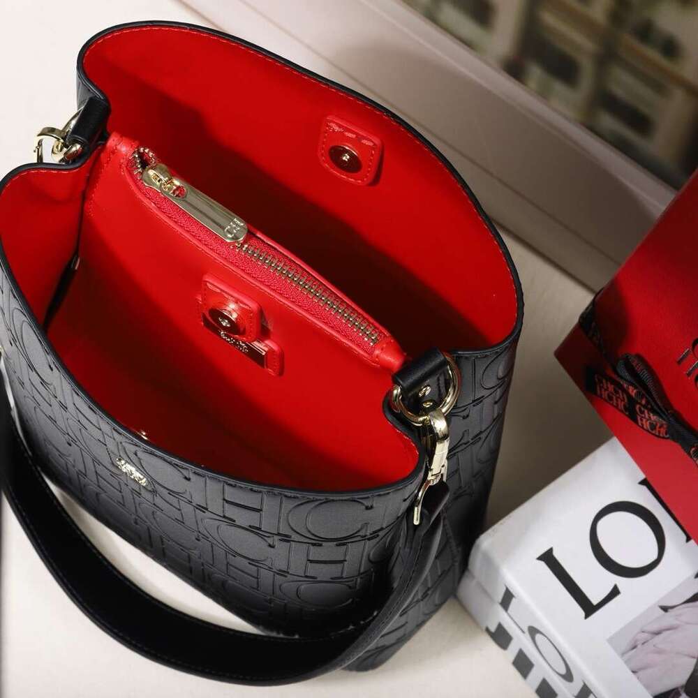 Women's Bags CHCH solid color simple classic style women's shoulder bag large capacity letter design daily commuting handbag
