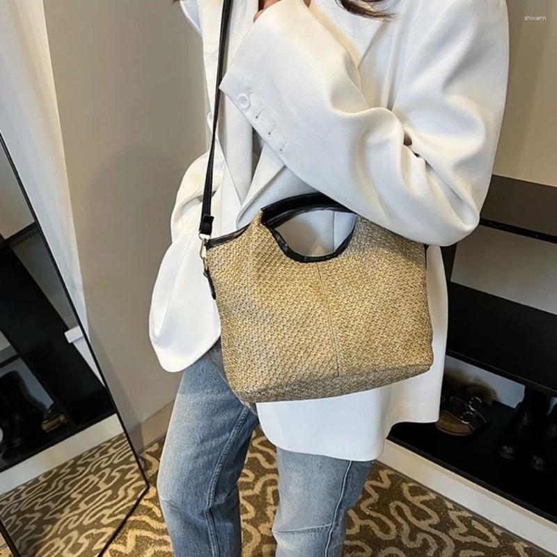 Totes Casual Sg Crossbody Bag Handwoven Straw Bohemian Messenger Shoulder Vacation