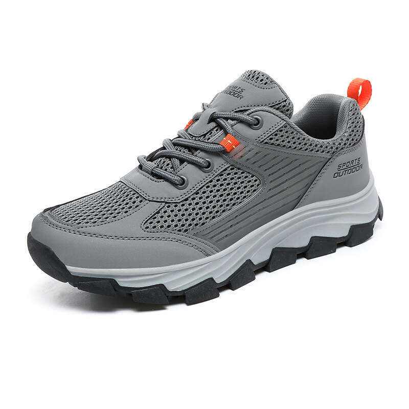Spring/Summer New Outdoor Low Top Mountaineering Shoes with Mesh Breathable Couple Large Size Men's Casual Sports Shoes, Women's