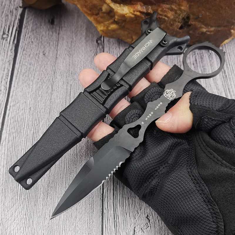 BM 176 SOCP 440C steel sEMi servo blade tactical knife micro POCket survival knife toolT250402