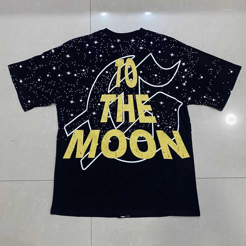 GOD SPEED T-shirts Shiny Star Full Print High Street Pop Round Neck Short Sleeve Godspeed Top Tee Tshirt Men Women Clothing X2504031