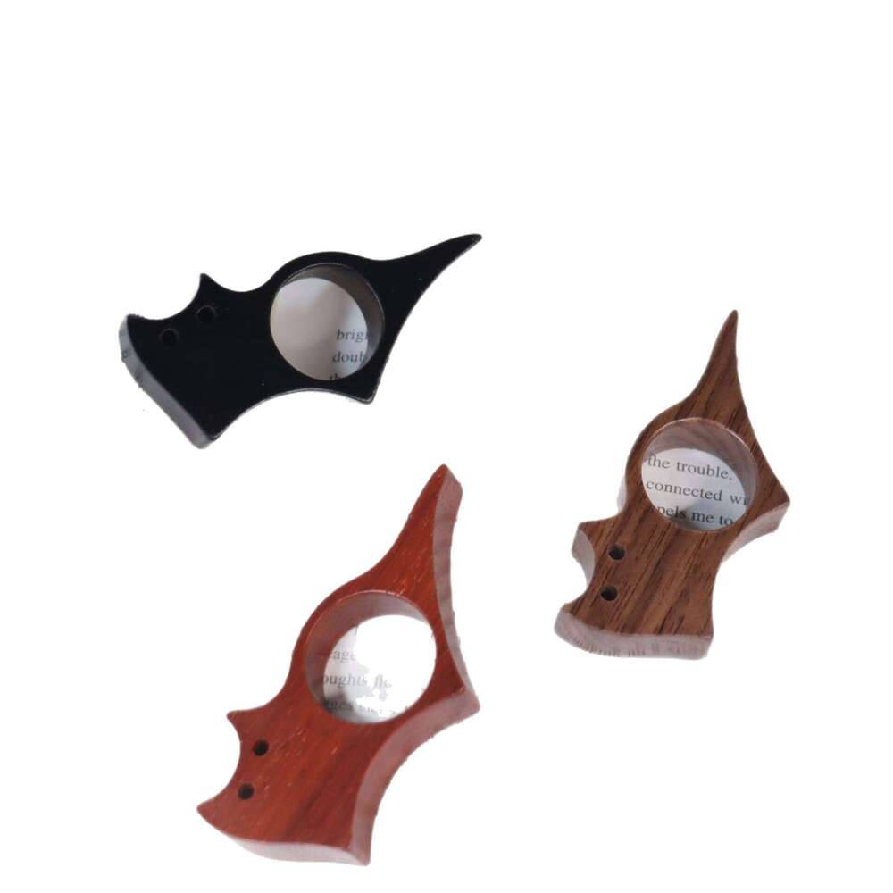 Wooden Pet Whisker Cat Dog Support Portable Thumb Page Clip One-Handed Book Press Bookmark