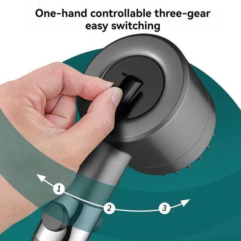 Shower filter four modes bathro accessories massage shower replete for shower s knobs showers parts fixture he Y251103