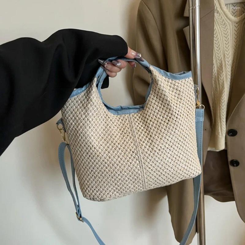 Totes Casual Sg Crossbody Bag Handwoven Straw Bohemian Messenger Shoulder Vacation