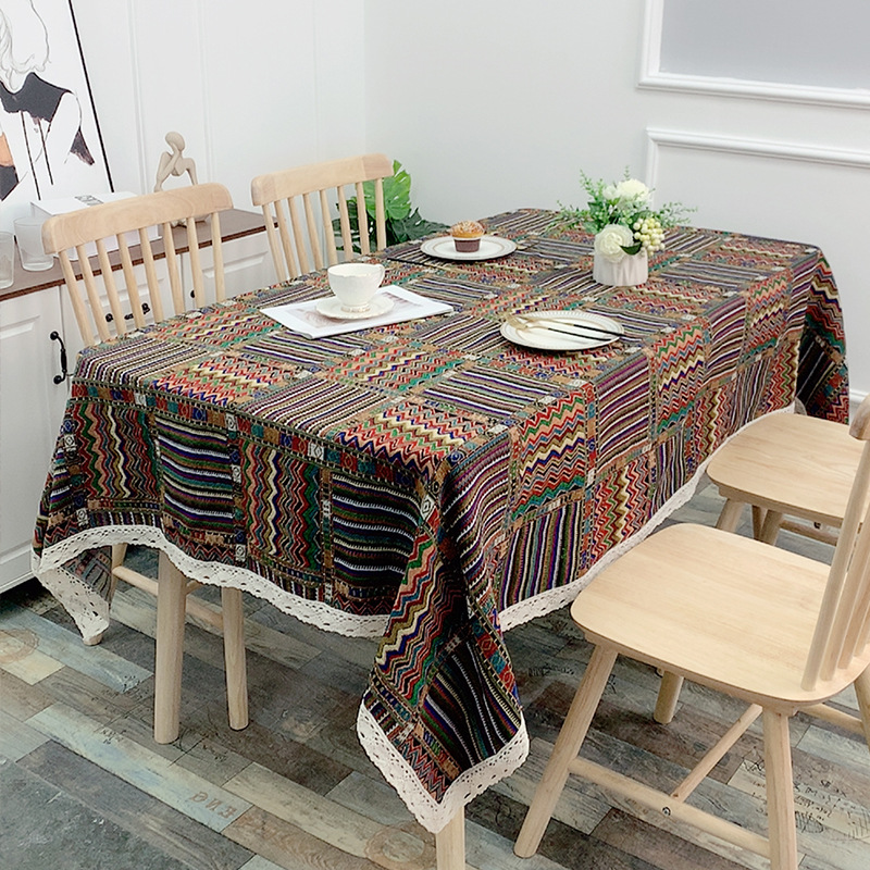 Floral Patterned Ta… - image