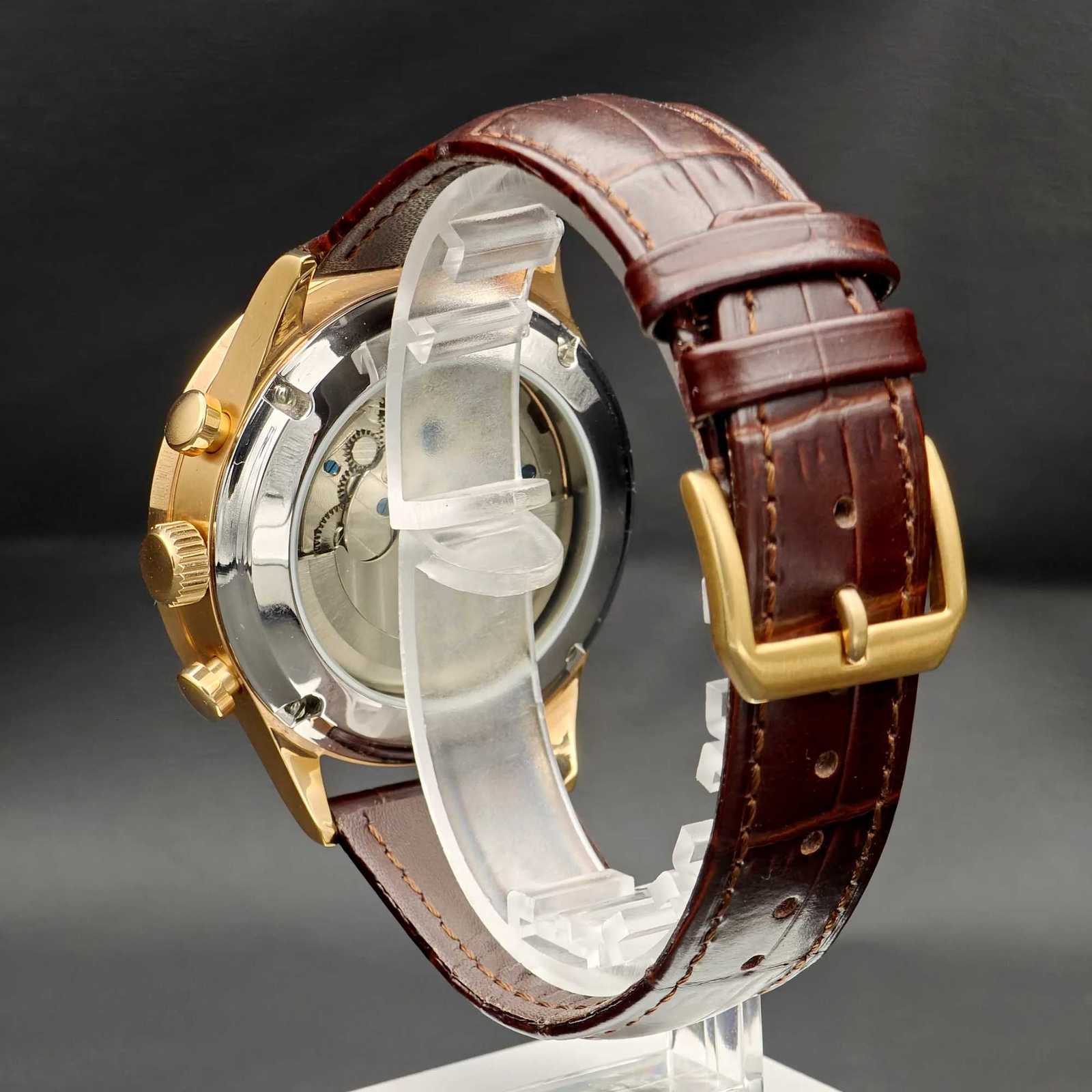 CORGEUT complications Mens Luxury Watch High Waterproof Automatic Mechanical Movement with Sapphire Glass reloj hombreW251104