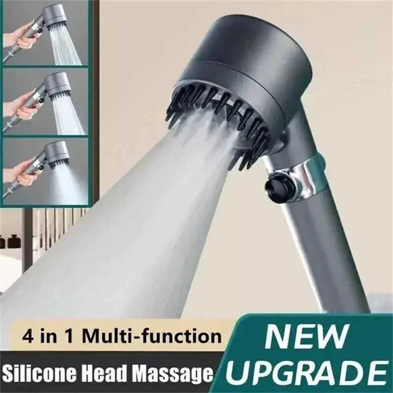 High Pressuri Filter Shower 3-mode Adjustable Spray with Massage B Rain Faucet Bathro Accessories Y251103