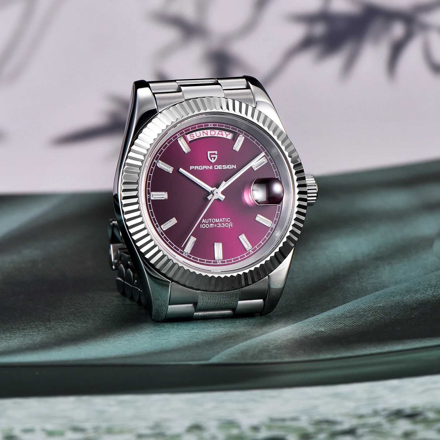 PAGANI DESIGN 2025 new DD40 luxury mens mechanical watch sapphire glass mens sports watch NH36A gift AR automatic watch clockW251104