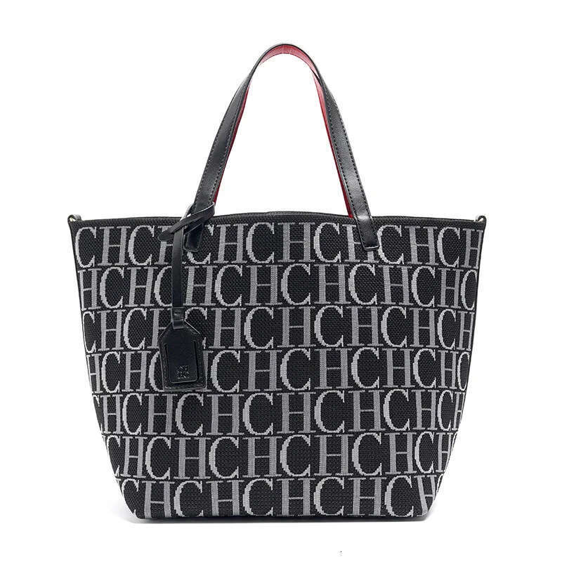 Women's Bags CHHC Fashion Simple Commuter Travel Classic Large Capacity Solid Color Bucket Bag Trendy Letter Women's Handbag