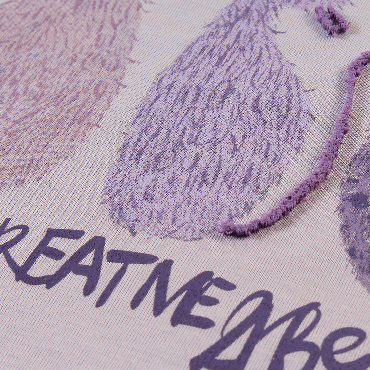 LENLOUES Women's Cat Embroidered Short Sleeve T-Shirt | Light Purple Cotton Crew Neck Tee, Cute Animal Graphic Casual Top for Daily Wear LNS-1017