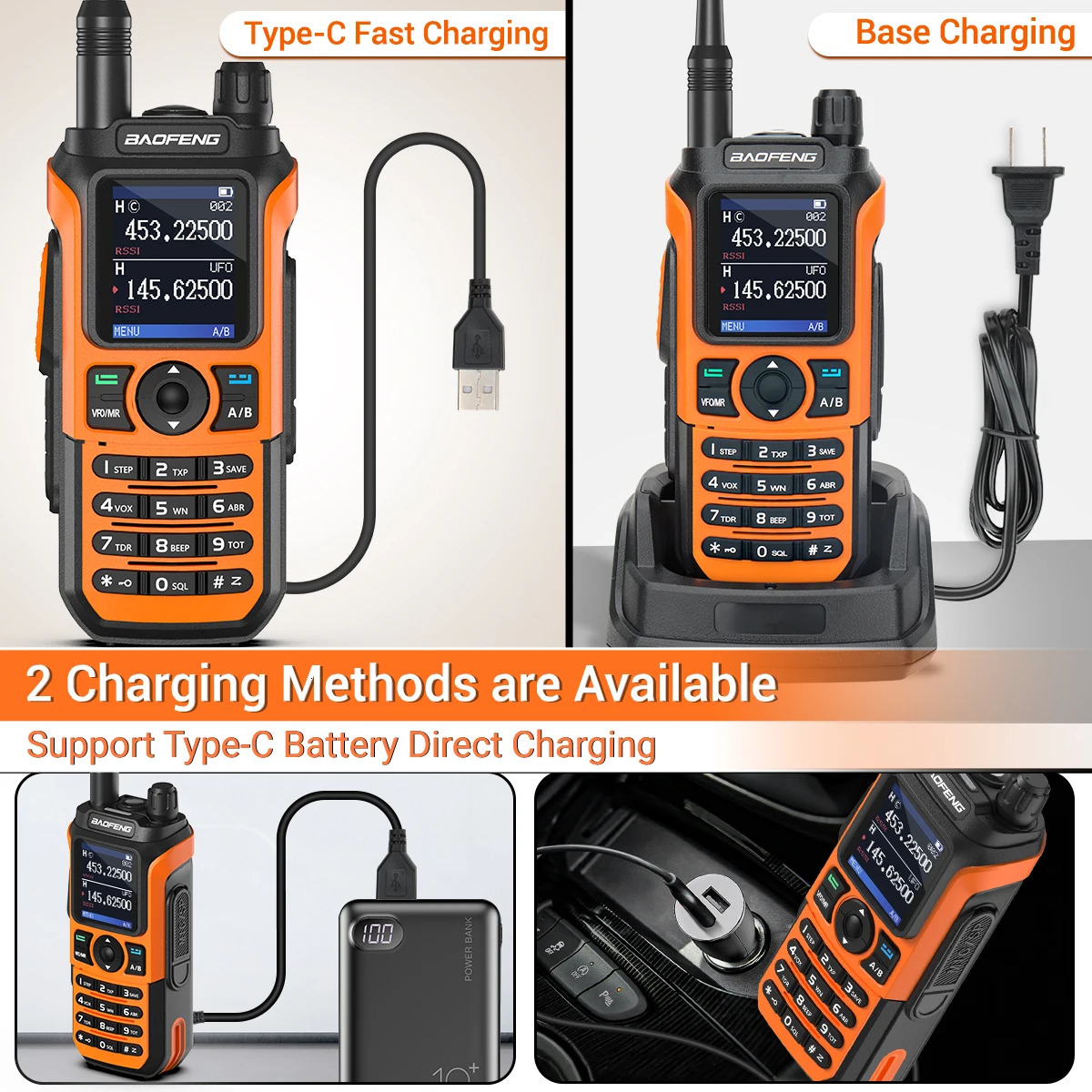 Baofeng UV21 Pro V2 Air Band Walkie Talkie Wireless Copy Frequency AM TypeC Long Range Upgrade UV5R Ham Radio 251103