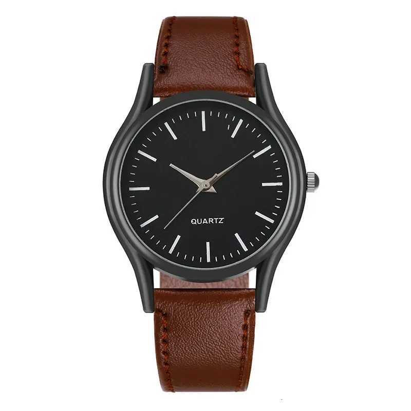 Watches for Men Reloj Hombre Fashion Retro Business Hand Watch Leather Watches Quartz Wristwatch Clock Gift Relogios MasculinoW251104