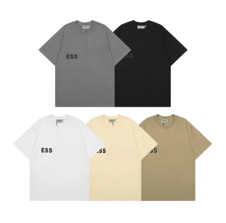 Classic Fashion Brand Summer Unisex T-shirt 100% Cotton Tee Black Letter Print Logo Hip Hop Loose Oversize Trip Short Sleeve