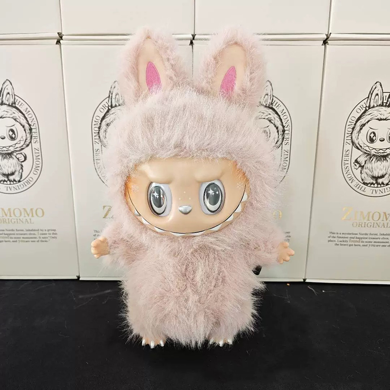 38cm Zimomo Archangel Leader labubu Vinyl Doll Plush Doll Toy Trendy Doll Labubus