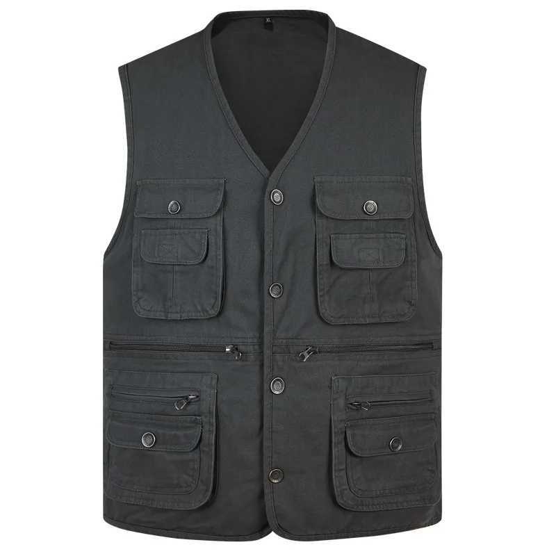 Outdoor Fishing Vests Quick Dry Breathable Multi Pocket Mesh Jackets Photography Hiking Vest Army green fish Vest X2504037