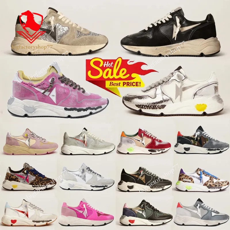 Goldenly Goosneakerly Italy Running Sole Sneakers Dad-Star Shoes Classic White Do-Old Sequin Dirty Designer Superstar Man Women Trainers Hiking Running Shoes