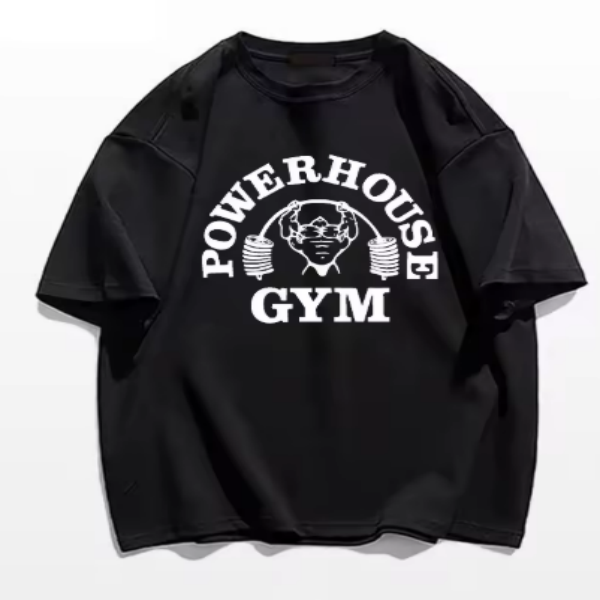 T-shirt graphic printing sports fashion trend men's T