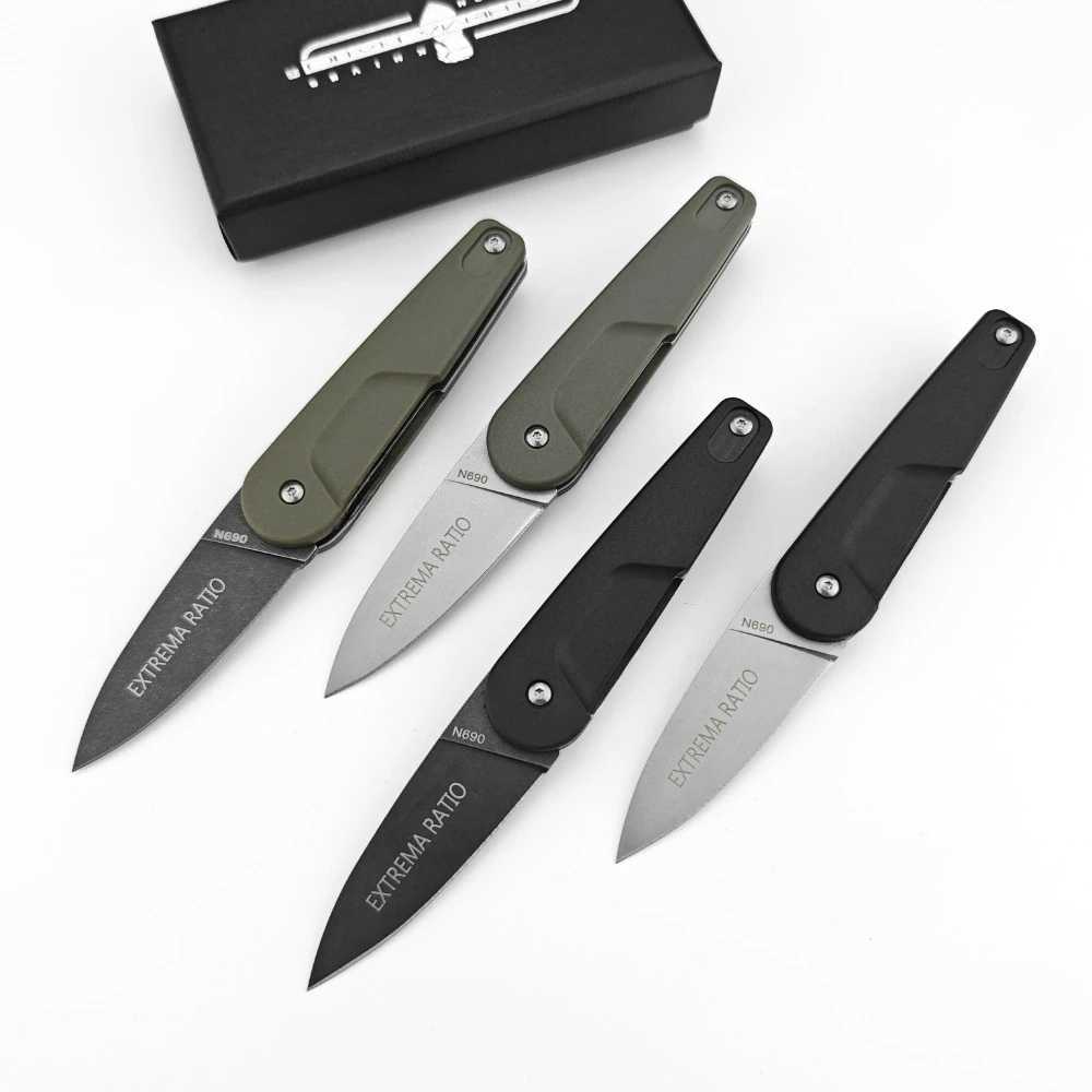 Extreme Ratio BDOR N690 Tactical Hunting Folding Knife D2 Steel Knife G10 Handle Camping Survival EDC ToolT250402