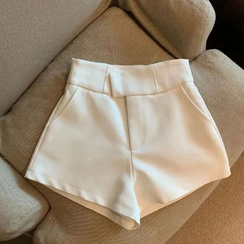 Black Women Haruku Elegance Mooyufon High Waisted Shorts A e Slim Casual Hot Girl Straight Pants Sexy