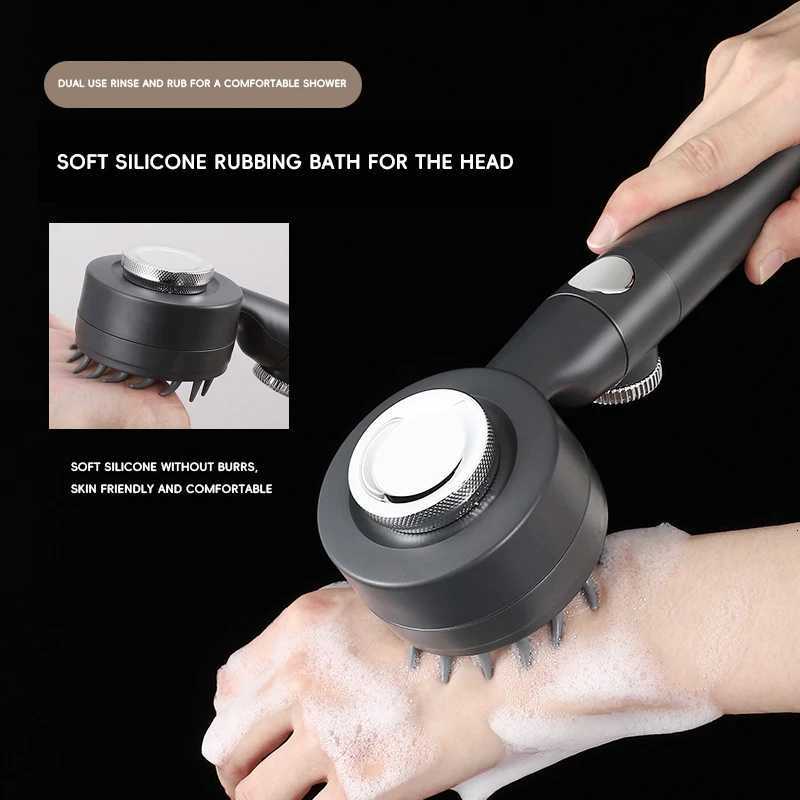 Daispray pressuri handheld shower silicone handheld shower set pressureregated waterstop shower Y251103