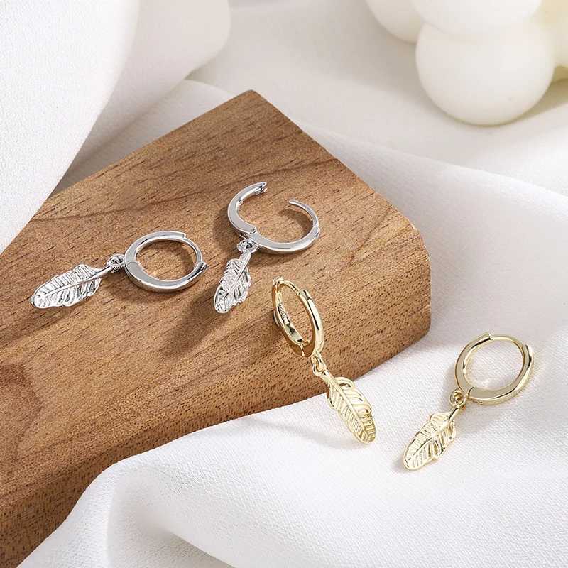 New 925 Sterling Silver Hoop Earrings Clip Golden Bowtie Ribbon Small Cute For Women Girl Gift Jewelry C251103