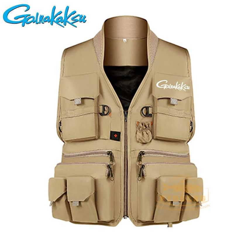 2023 New Fishing Vest Men Breathable Jacket Fishing Outdoor Vest Quick Dry Multi-function Vest Mountaineering Multi-pocket Vest X250403