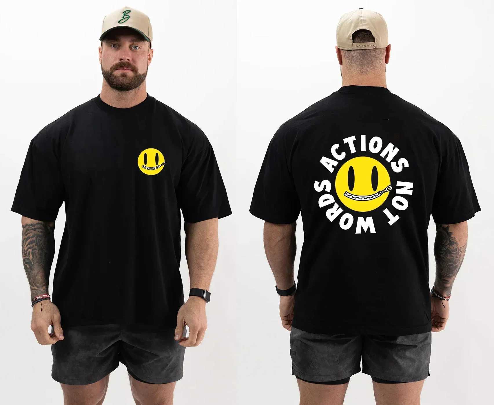 Summer Thavage Muscular Men CBUM T Shirt CBUM Gym Fitness High Quality Pure Cotton Shirt CBUM US Size Tshirt Free Shipping X250403