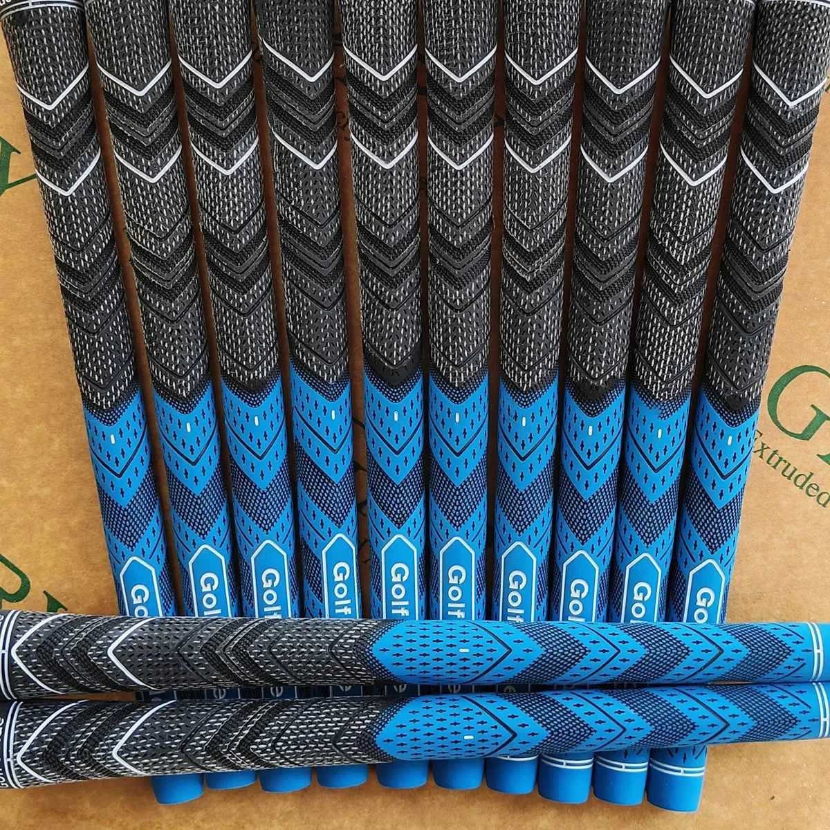 New 13 piece Golf Club Grip Set Standard/Medium Mens Rubber Golf Grip 5/10 piece Cotton Yarn Golf Grip Iron and Wooden Tong Grip z250403